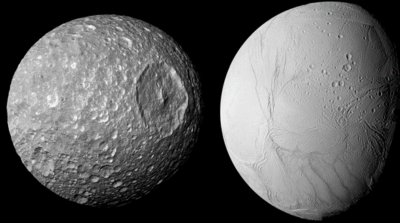 Mimas - Encelade